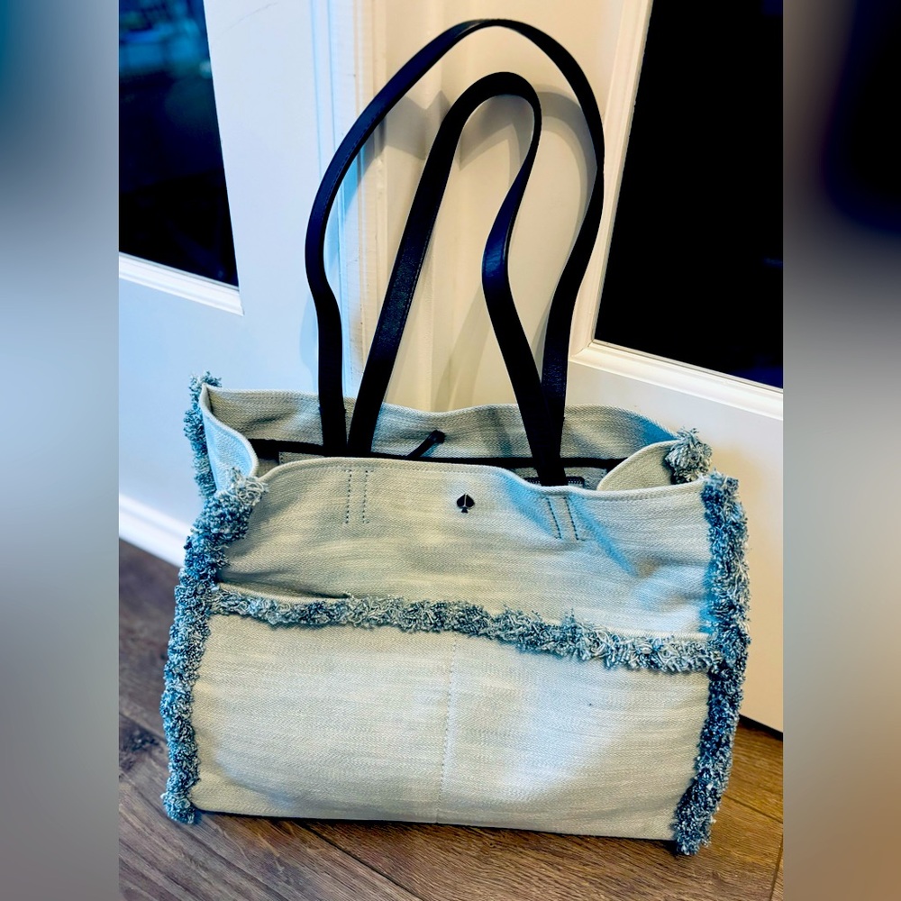 Kate Spade Denim Medium Tote Bag